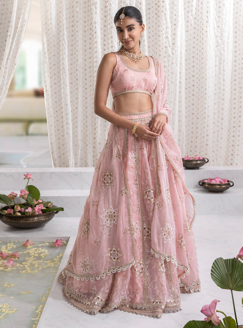 Kamali Pink Lehenga