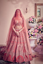 Scarlet red Lehenga