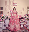 Ruby pink Lehenga