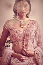 Blush pink Lehenga