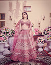 Mulberry pink Lehenga