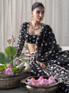 Madhvi Black Lehenga