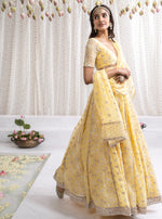 Madhvi Yellow Lehenga