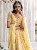 Madhvi Yellow Lehenga