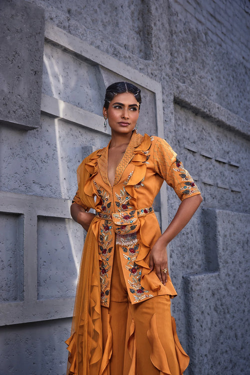 Kashish Jacket Sharara Set