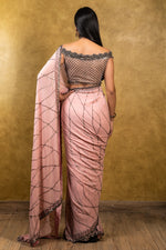 SOFT ROSE GEORGETTE SAREE