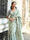 Mangni Saree Light Blue