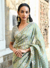 Mangni Saree Light Blue