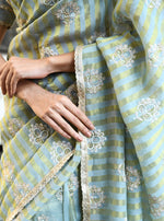 Mangni Saree Light Blue