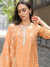 Amrapali Set Orange Dupatta