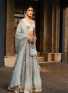 Bimli Lehenga Light Blue Dupatta