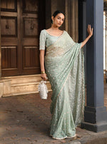 Priyur Saree Green