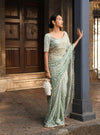 Priyur Saree Green