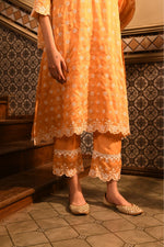 Miri Set Orange Dupatta