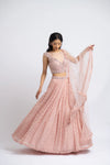 SOFT ROSE LEHENGA CHOLI SET