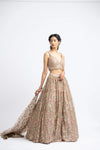 MOCCA TULLE LEHENGA CHOLI SET