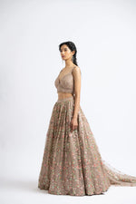 MOCCA TULLE LEHENGA CHOLI SET