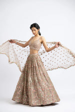 MOCCA TULLE LEHENGA CHOLI SET