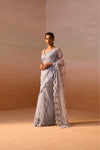 POWDER BLUE SAREE