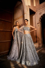 A stunning fully embellished lehenga