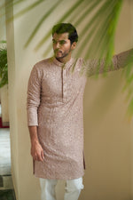 Pale Mauve Kurta Set