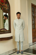 Froasted Mint Sherwani Set