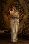 Silk Satin Chiffon Saree