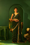 Chiffon Glass Fabric Saree