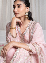 Pink Sawariya Kurta with Sawariya Pants