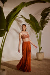 Koa Draped Skirt Set
