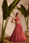 Nia Drape Lehenga Set