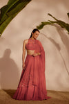 Nia Drape Lehenga Set