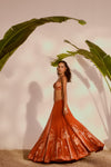 Palm Paradise Lehenga Set