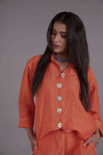 Asal Orange Co-ord Set