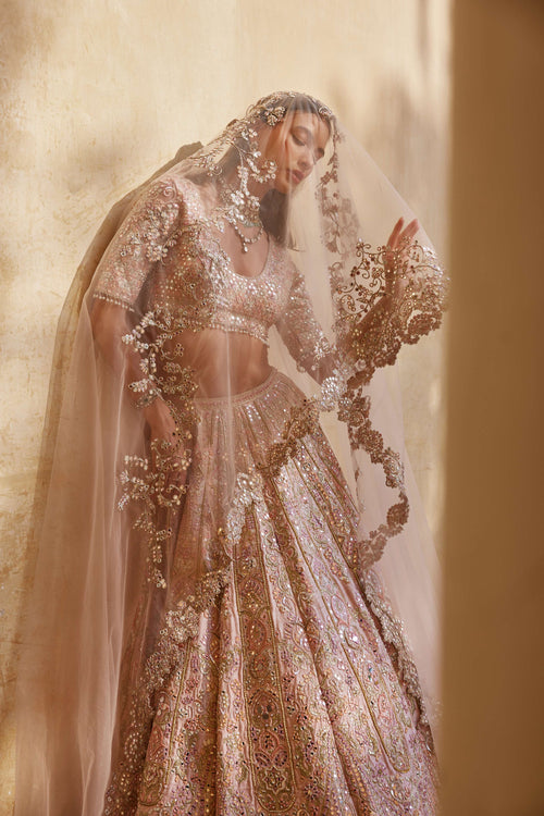 ROSEPINK MIRROR LEHENGA