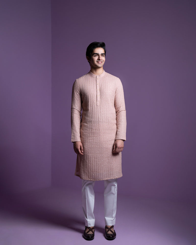 Old Rose kurta set