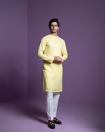 Lemon yellow Kurta set