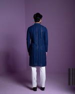 Midnight blue kurta set