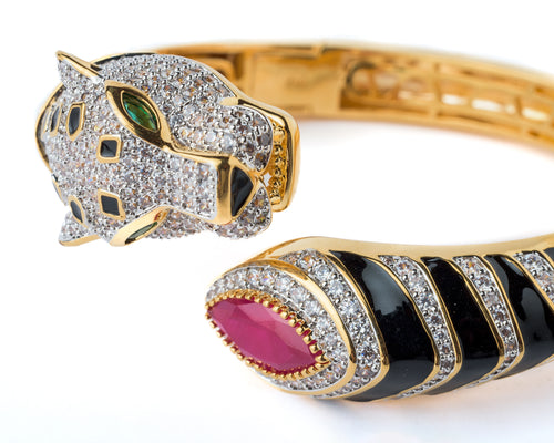 Florence Gold Plated Pink Womens Kada