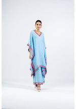 Ice Blue Kaftan Set