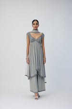 Crystal Grey Kurta Set