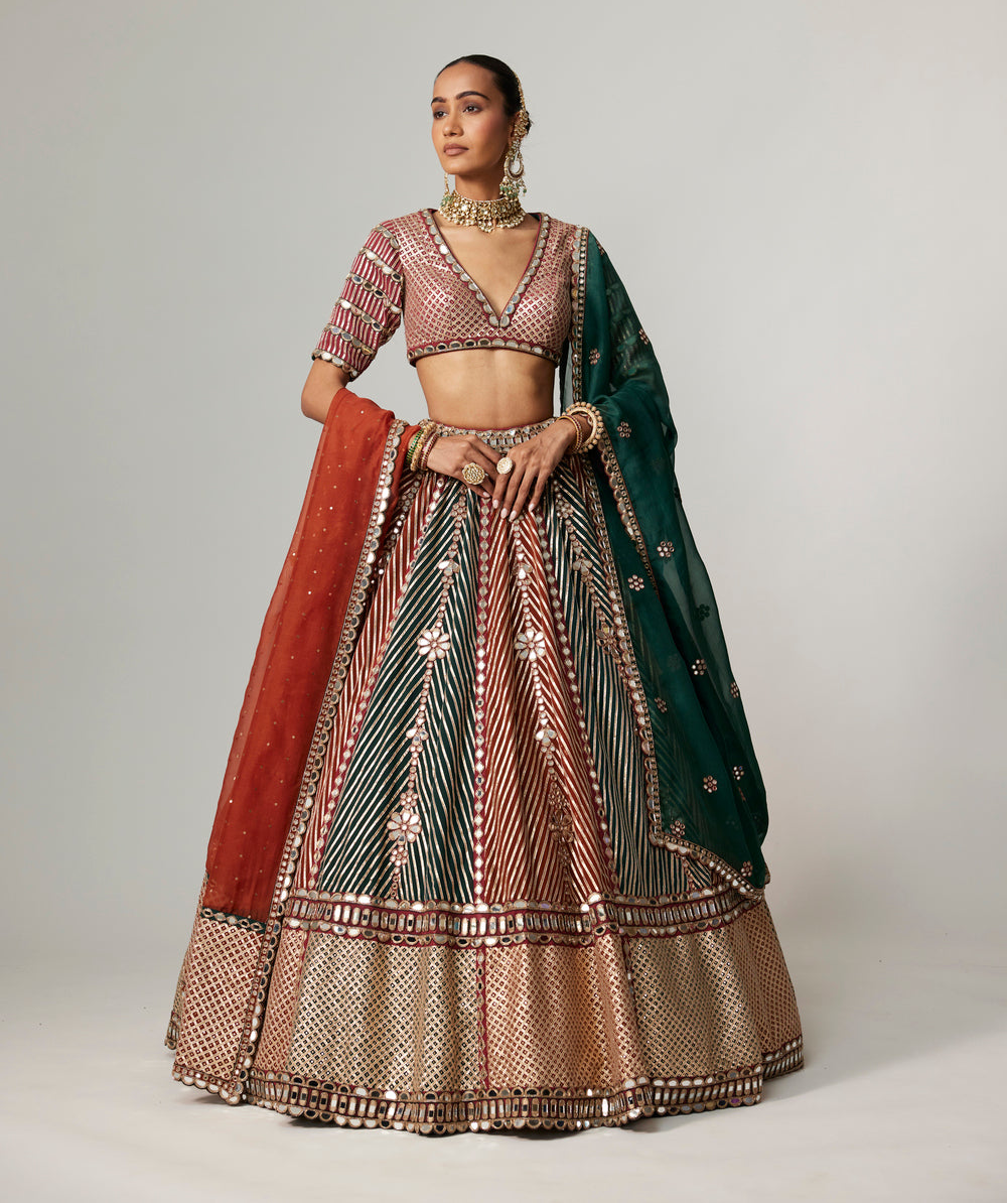 Double Dupatta Lehenga