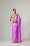 Mauve Saree Set