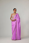 Mauve Saree Set