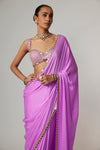 Mauve Saree Set