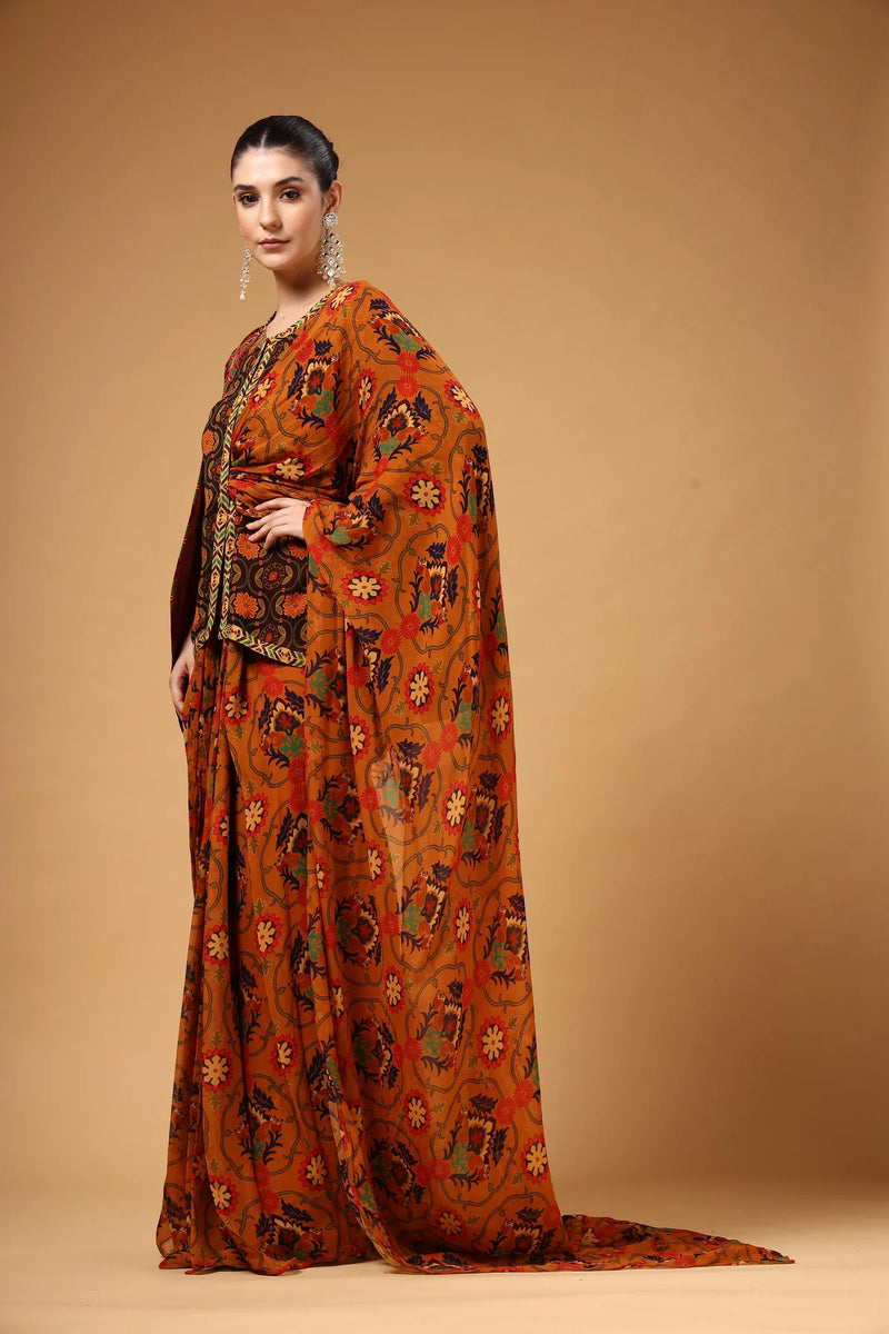 Ravya Drape Saree