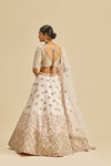 BLUSH PINK RAW SILK LEHENGA CHOLI SET