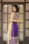 Purple Chudidar Set