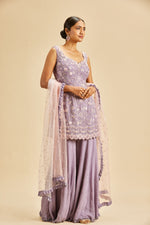 LILAC SHIMMER SHARARA SET