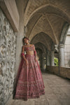Dusk in Blossam Lehenga set